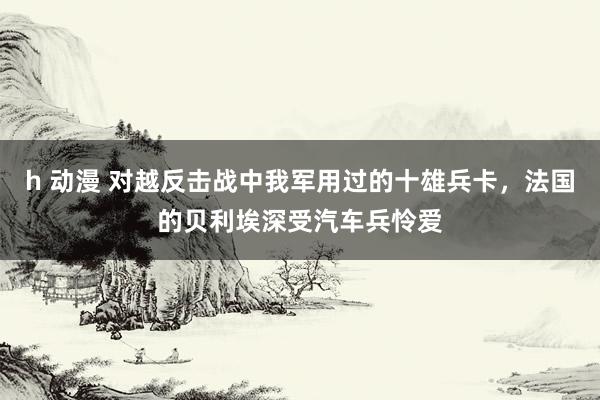 h 动漫 对越反击战中我军用过的十雄兵卡，法国的贝利埃深受汽车兵怜爱